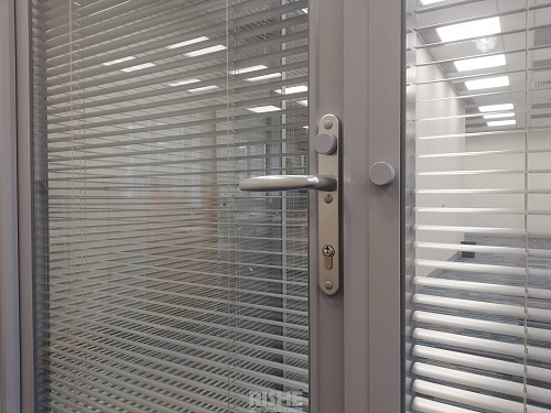 Перегородки S7 с жалюзи по уровню двери Перегородки S7 с жалюзи по уровню двери