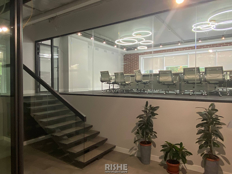 Стеклянные перегородки RISHE-S8 Twin и двери Vitero IMG_8629.jpg