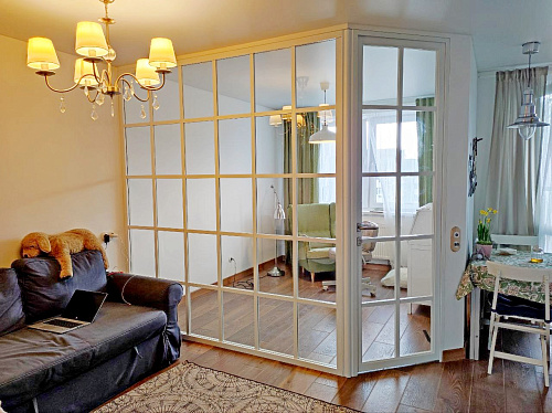 Перегородки LOFT C5 белого цвета в квартиру Перегородки LOFT C5 белого цвета в квартиру