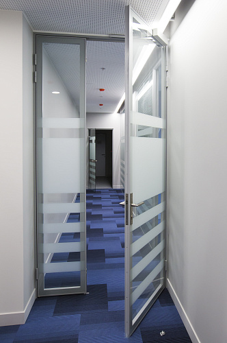 Дверь VITERO 1430x2500 Стеклянная полуторная дверь Дверь VITERO 1430x2500 Стеклянная полуторная дверь