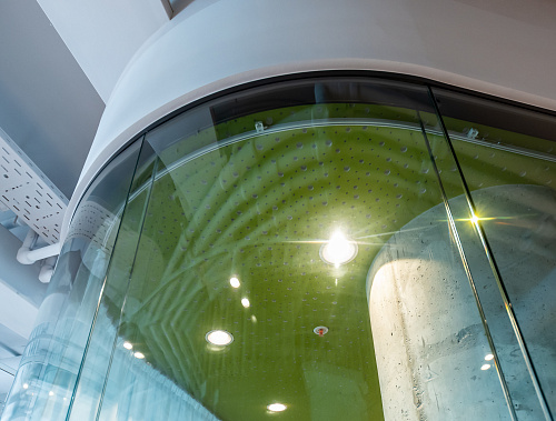 Перегородки TWIN с радиусным стеклом 10мм Перегородки TWIN с радиусным стеклом 10мм