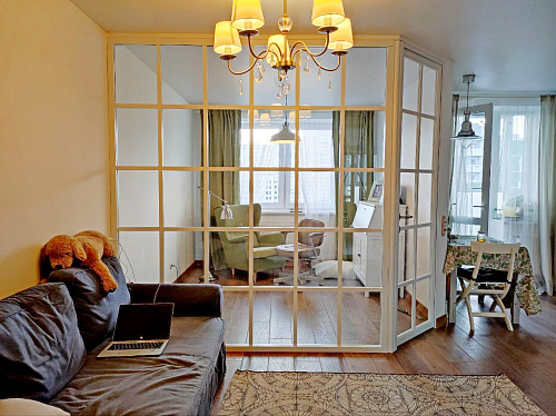 Перегородки LOFT C5 белого цвета в квартиру Перегородки LOFT C5 белого цвета в квартиру