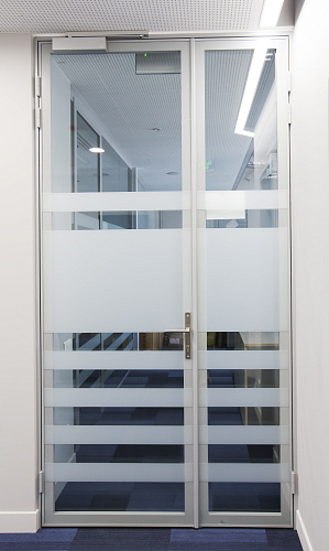 Дверь VITERO 1430x2500 Стеклянная полуторная дверь Дверь VITERO 1430x2500 Стеклянная полуторная дверь