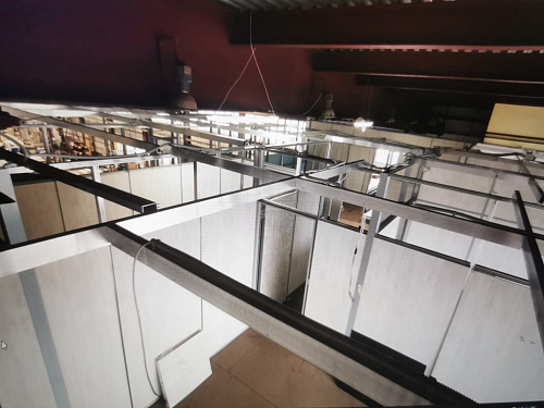 Перегородки промышленные S77 комбинированные Перегородки промышленные S77 комбинированные